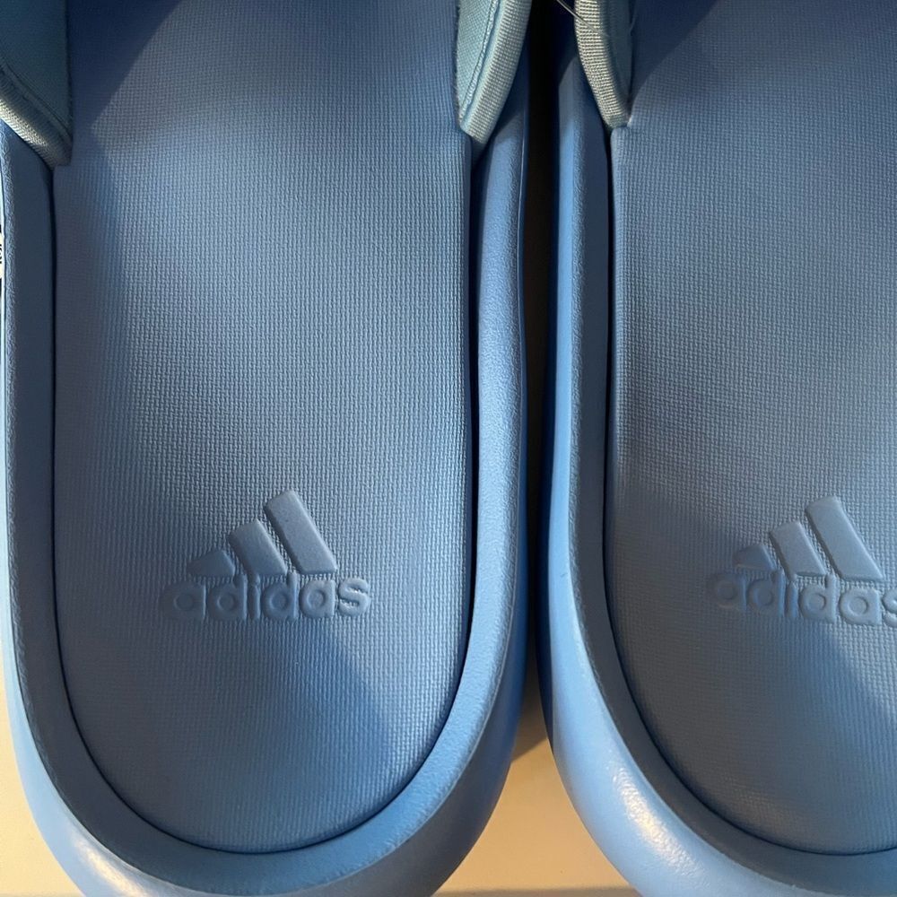 Adidas Zplaash Slides M9/W10 Blue Blast - Picture 2 of 7